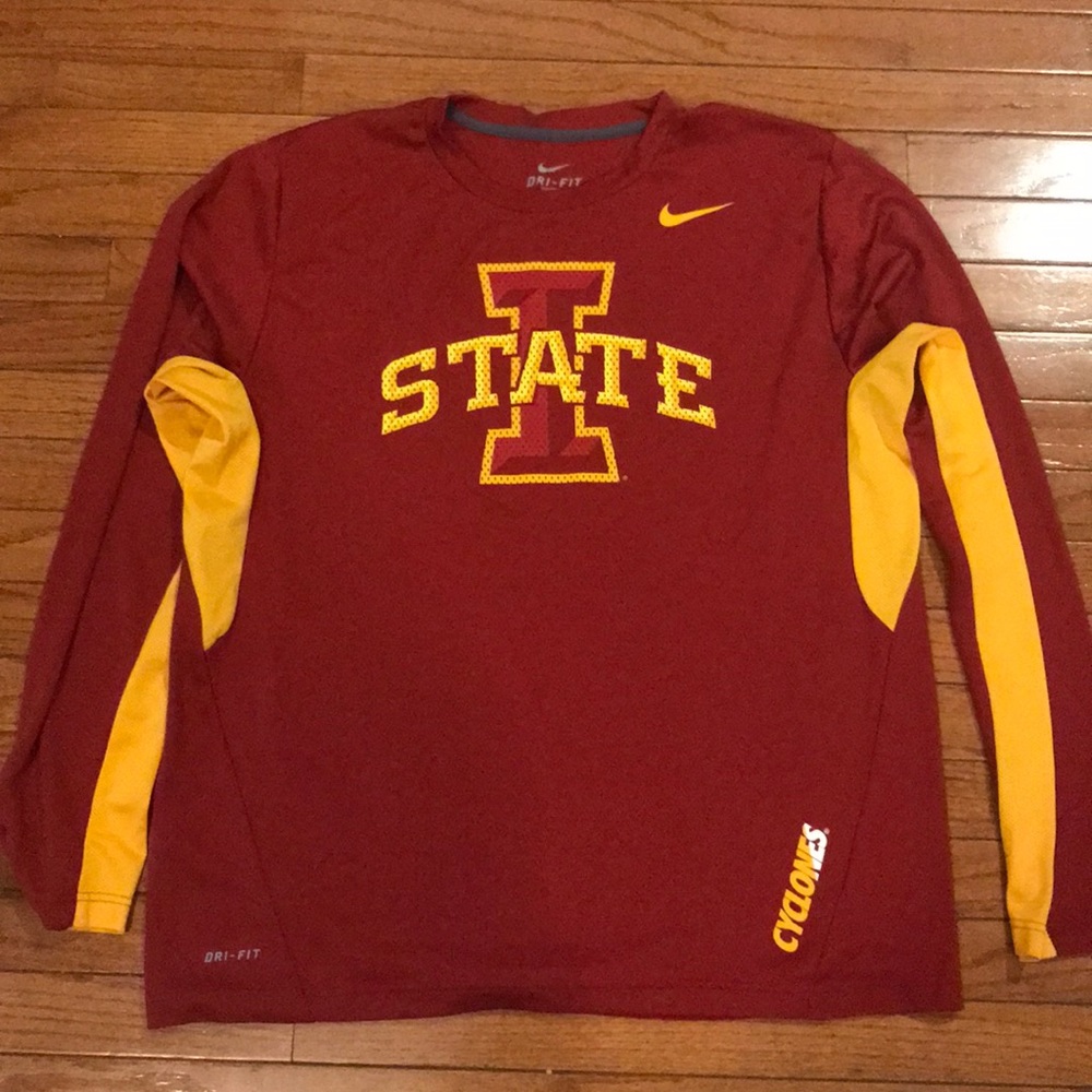 Iowa State Nike Dri-Fit Long sleeve T